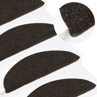 Vidaxl - Stufenmatten Selbstklebend 10 Stk. Anthrazit 65x22,5x3,5 cm 157384 von VIDAXL