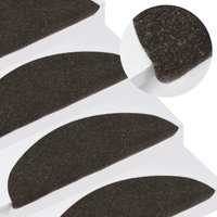 Vidaxl - Stufenmatten Selbstklebend 15 Stk. 56x17x3 cm Schwarz 810834 Vidaxl - Stufenmatten Selbstklebend 15 Stk. 56x17x3 cm Schwarz 810834 von VIDAXL