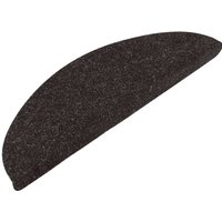 Bonnevie - Stufenmatten Selbstklebend 15 Stk. 56x17x3 cm Schwarz vidaXL810834 von BONNEVIE