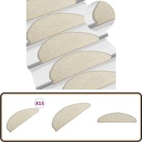 Stufenmatten Selbstklebend 15 Stk. Silbern 65x21x4 cm - Treppenmatte - Treppenschutz - Trittsicherheit - Anti-Rutsch - Teppichstufe Stufenmatten Selbstklebend 15 Stk. Silbern 65x21x4 cm - Treppenmatte - Treppenschutz - Trittsicherheit - Anti-Rutsch - Teppichstufe von VIDAXL