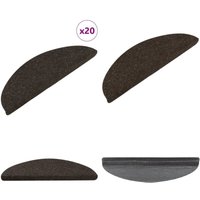 Stufenmatten Selbstklebend 20 Stk. Anthrazit 56x17x3 cm - Vidaxl von VIDAXL