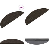 Stufenmatten Selbstklebend 20 Stk. Anthrazit 65x22,5x3,5 cm - Vidaxl von VIDAXL