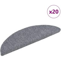 Stufenmatten Selbstklebend 20 Stk. Hellgrau 56x17x3 cm - Vidaxl von VIDAXL