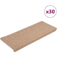 Stufenmatten Selbstklebend 30 Stk. Beige 65x24,5x3,5 cm - Vidaxl Stufenmatten Selbstklebend 30 Stk. Beige 65x24,5x3,5 cm - Vidaxl von VIDAXL