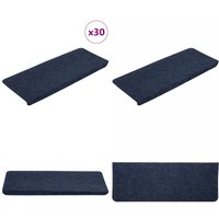 Stufenmatten Selbstklebend 30 Stk. Blau 65x24,5x3,5 cm - Vidaxl Stufenmatten Selbstklebend 30 Stk. Blau 65x24,5x3,5 cm - Vidaxl von VIDAXL