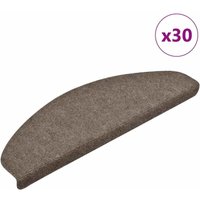 Vidaxl - Stufenmatten Selbstklebend 30 Stk. Creme 65x21x4 cm von VIDAXL
