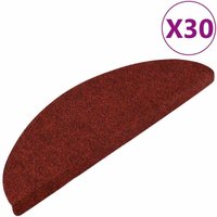 Stufenmatten Selbstklebend 30 Stk. Rot 56x17x3 cm - Vidaxl von VIDAXL