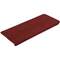 Stufenmatten Selbstklebend 30 Stk. Rot 65x24,5x3,5 cm Vidaxl von VIDAXL