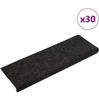 Stufenmatten Selbstklebend 30 Stk. Schwarz 65x21x4 cm - Vidaxl von VIDAXL