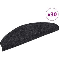 Stufenmatten Selbstklebend 30 Stk. Schwarz 65x21x4 cm - Vidaxl von VIDAXL