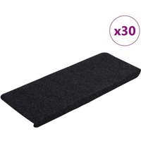 Stufenmatten Selbstklebend 30 Stk. Schwarz 65x24,5x3,5 cm - Vidaxl Stufenmatten Selbstklebend 30 Stk. Schwarz 65x24,5x3,5 cm - Vidaxl von VIDAXL