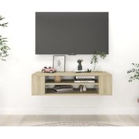 Vidaxl - TV-Hängeschrank Sonoma-Eiche 100x30x26,5 cm Holzwerkstoff Vidaxl - TV-Hängeschrank Sonoma-Eiche 100x30x26,5 cm Holzwerkstoff von VIDAXL