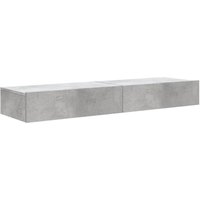 Bonnevie - TV-Schränke mit LED-Leuchten 2 Stk. Betongrau 60x35x15,5 cm vidaXL583252 von BONNEVIE