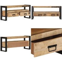 TV-Schrank 100x30x45 cm Mango Massivholz - TV Schrank - Holzmöbel - Wohnzimmermöbel - Mangoholz - Sideboard - Home & Living TV-Schrank 100x30x45 cm Mango Massivholz - TV Schrank - Holzmöbel - Wohnzimmermöbel - Mangoholz - Sideboard - Home & Living von VIDAXL