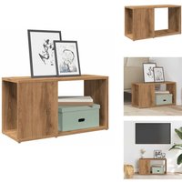 Vidaxl - TV-Schrank Artisan-Eiche 60x24x32 cm Holzwerkstoff - TV-Schrank - TV-Schränke - TV-Möbel - TV-Ständer von VIDAXL
