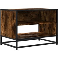 TV-Schrank Räuchereiche 61x40x46 cm Holzwerkstoff und Metall vidaXL TV-Schrank Räuchereiche 61x40x46 cm Holzwerkstoff und Metall vidaXL von VIDAXL