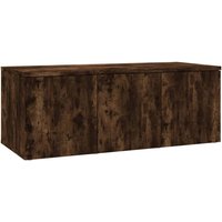 TV-Schrank，TV-Möbel Räuchereiche 80x34x30 cm Holzwerkstoff vidaXL von BONNEVIE