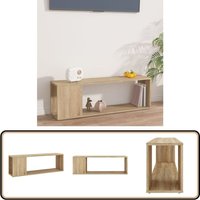 TV-Schrank Sonoma-Eiche 100x24x32 cm Holzwerkstoff - TV Schrank - Holzwerkstoff - Sonoma Eiche - Wohnwand - Regal TV-Schrank Sonoma-Eiche 100x24x32 cm Holzwerkstoff - TV Schrank - Holzwerkstoff - Sonoma Eiche - Wohnwand - Regal von VIDAXL
