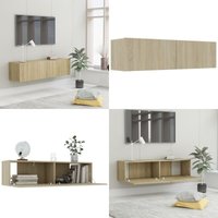 Vidaxl - TV-Schrank Sonoma-Eiche 120x30x30 cm Holzwerkstoff - tv Schrank - Wandregal - Fernsehtisch - Regal - Wohnzimmer Dekoration - Home & Living Vidaxl - TV-Schrank Sonoma-Eiche 120x30x30 cm Holzwerkstoff - tv Schrank - Wandregal - Fernsehtisch - Regal - Wohnzimmer Dekoration - Home & Living von VIDAXL