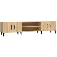 Bonnevie - TV-Schrank Sonoma-Eiche 180x31,5x40 cm Holzwerkstoff vidaXL16851 von BONNEVIE