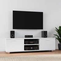 Vidaxl - TV-Schrank Weiß 140x40,5x35 cm Holzwerkstoff Vidaxl - TV-Schrank Weiß 140x40,5x35 cm Holzwerkstoff von VIDAXL