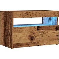 TV-Schrank mit LED-Leuchten Altholz-Optik 60x35x40 cm Vidaxl TV-Schrank mit LED-Leuchten Altholz-Optik 60x35x40 cm Vidaxl von VIDAXL