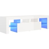 Bonnevie - TV-Schrank,TV-Möbel mit LED-Beleuchtung Hochglanz-Weiß 140x36,5x40 cm vidaXL von BONNEVIE