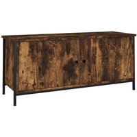 Vidaxl - TV-Schrank mit Türen Räuchereiche 102x35x45 cm Holzwerkstoff von VIDAXL