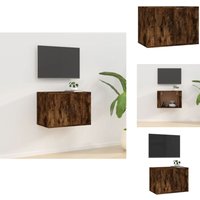 Vidaxl - TV-Wandschrank Räuchereiche 57x34,5x40 cm - tv Schrank - Wandregal - Fernsehschrank - Regal - Wohnraum Dekoration Vidaxl - TV-Wandschrank Räuchereiche 57x34,5x40 cm - tv Schrank - Wandregal - Fernsehschrank - Regal - Wohnraum Dekoration von VIDAXL