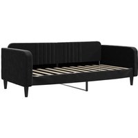 Tagesbett Schwarz 90x190 cm Samt Vidaxl von VIDAXL