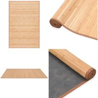 Teppich Bambus 100x160 cm Braun - Bambus Teppich - Naturfaser Teppich - Wohnraum Teppich - Flur Teppich - Rutschfeste Matte - Home & Living Teppich Bambus 100x160 cm Braun - Bambus Teppich - Naturfaser Teppich - Wohnraum Teppich - Flur Teppich - Rutschfeste Matte - Home & Living von VIDAXL