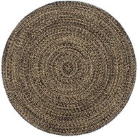 Teppich Handgefertigt Jute Schwarz und Braun 240 cm Vidaxl Teppich Handgefertigt Jute Schwarz und Braun 240 cm Vidaxl von VIDAXL
