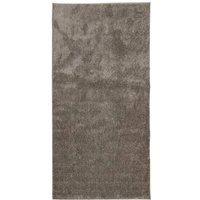 Teppich ISTAN Hochflor Glänzend Grau 100x200 cm vidaXL Teppich ISTAN Hochflor Glänzend Grau 100x200 cm vidaXL von VIDAXL