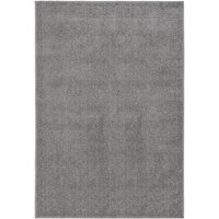 Teppich,Fußmatte Kurzflor 160x230 cm Grau vidaXL von BONNEVIE