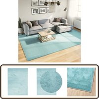 Teppich OVIEDO Kurzflor Grün 240x340 cm - Weicher Teppich - Kurzflorteppich - Grüne Teppiche - Wohnteppich - Schlafzimmerteppich von VIDAXL