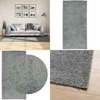 Teppich Shaggy Hochflor Modern Grün 100x200 cm - Shaggy Teppich - Grüner Teppich - Flur Teppich - Wohnzimmer Teppich - Schlafzimmerschaggy - Home & von VIDAXL