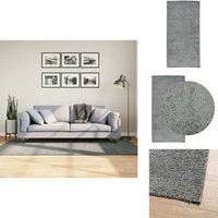 Teppich Shaggy Hochflor Modern Grün 100x200 cm - Shaggy Teppich - Grüner Teppich - Flur Teppich - Wohnzimmer Teppich - Schlafzimmerschaggy Teppich Shaggy Hochflor Modern Grün 100x200 cm - Shaggy Teppich - Grüner Teppich - Flur Teppich - Wohnzimmer Teppich - Schlafzimmerschaggy von VIDAXL