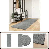 Teppich Shaggy Hochflor Modern Grün 80x250 cm - Shaggy Teppich - Grüner Teppich - Flur Teppich - Wohnzimmer Teppich - Hochflor Teppich Teppich Shaggy Hochflor Modern Grün 80x250 cm - Shaggy Teppich - Grüner Teppich - Flur Teppich - Wohnzimmer Teppich - Hochflor Teppich von VIDAXL