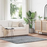 vidaXL Teppich Shaggy Hochflor NAVARRA Hellgrau 160x160 cm Polyester vidaXL Teppich Shaggy Hochflor NAVARRA Hellgrau 160x160 cm Polyester von VIDAXL