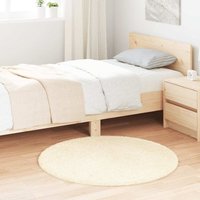 Teppich Shaggy Hochflor navarra Creme 100x100 cm Polyester Vidaxl Teppich Shaggy Hochflor navarra Creme 100x100 cm Polyester Vidaxl von VIDAXL