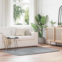 Teppich Shaggy Hochflor navarra Hellgrau 120x170 cm Polyester Vidaxl von VIDAXL