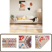 Teppich Waschbar Mehrfarbig 120x180 cm Rutschfest - Samt Teppich - Wohnraumteppich - Flurmatte - Multifarben Teppich - Digitaldruck Teppich Teppich Waschbar Mehrfarbig 120x180 cm Rutschfest - Samt Teppich - Wohnraumteppich - Flurmatte - Multifarben Teppich - Digitaldruck Teppich von VIDAXL