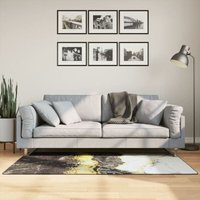 Teppich Waschbar Mehrfarbig 80x150 cm Rutschfest Vidaxl von VIDAXL