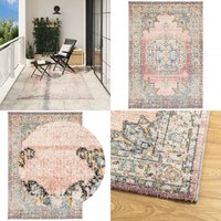 Teppich arbizu Indoor und Outdoor Vintage-Design 160x230 cm - Teppich - Vintage-Teppich - Wohnzimmerteppich - Flurteppich - Esszimmerteppich - Home & von VIDAXL
