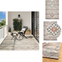 Teppich arbizu Indoor und Outdoor Vintage-Design 240x340 cm - Wohnzimmerteppich - Outdoor-Teppich - Flurmatte - Treppenläufer - Gemütlichkeit Teppich arbizu Indoor und Outdoor Vintage-Design 240x340 cm - Wohnzimmerteppich - Outdoor-Teppich - Flurmatte - Treppenläufer - Gemütlichkeit von VIDAXL