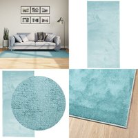 Teppich oviedo Kurzflor Grün 100x200 cm - Kuscheldecke - Kurzflorteppich - Wohnteppich - Grüner Teppich - Teppich Grün - Home & Living von VIDAXL