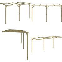 Terrassen-Pergola 2x4x2,2 m Holz - Pergola - Pergolas - Home & Living Terrassen-Pergola 2x4x2,2 m Holz - Pergola - Pergolas - Home & Living von VIDAXL