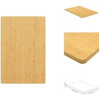 Tischplatte 40x60x1,5 cm Bambus - Bambus Platte - Esstischplatte - Wohnzimmer Deko - Kaffeetischplatte - Sideboard Platte Tischplatte 40x60x1,5 cm Bambus - Bambus Platte - Esstischplatte - Wohnzimmer Deko - Kaffeetischplatte - Sideboard Platte von VIDAXL