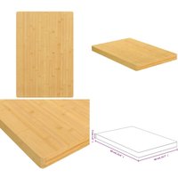 Vidaxl - Tischplatte 40x60x4 cm Bambus - Bambus Platte - Wohnzimmer Dekoration - Esstischplatte - Kaffeetischplatte - Sideboard Platte - Home & Living Vidaxl - Tischplatte 40x60x4 cm Bambus - Bambus Platte - Wohnzimmer Dekoration - Esstischplatte - Kaffeetischplatte - Sideboard Platte - Home & Living von VIDAXL