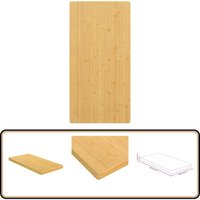 Tischplatte 40x80x4 cm Bambus - Bambus Platte - Esstischplatte - Wohnzimmer Deko - Couchtischplatte - Sideboard Platte von VIDAXL